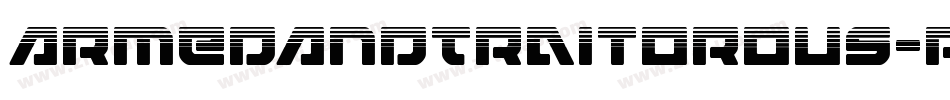 ArmedAndTraitorous-RD3e字体转换