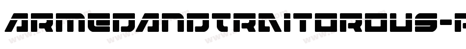 ArmedAndTraitorous-RD3e字体转换