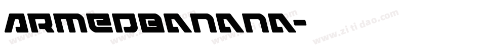 ArmedBanana字体转换