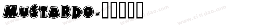 Mustardo字体转换