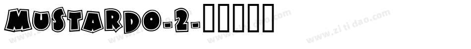 mustardo-2字体转换