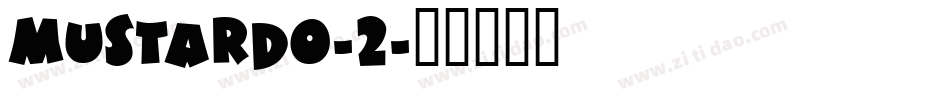 mustardo-2字体转换