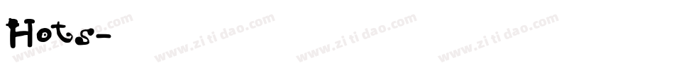 Hots字体转换