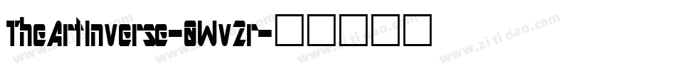 TheArtInverse-0Wv2r字体转换