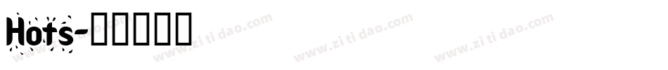 Hots字体转换