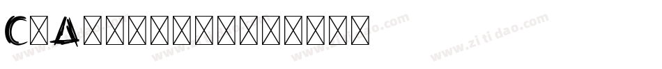 CgArtistik字体转换