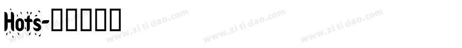 Hots字体转换
