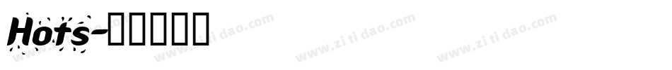 Hots字体转换