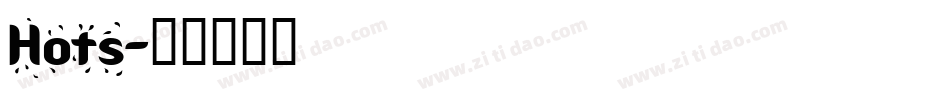 Hots字体转换