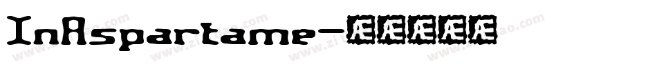 InAspartame字体转换