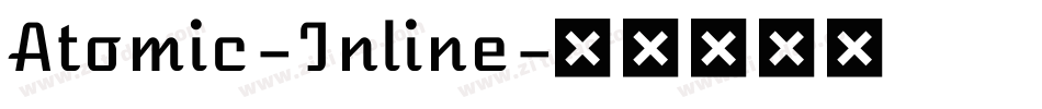 Atomic-Inline字体转换
