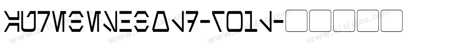 AurebeshBold-Rw1l字体转换