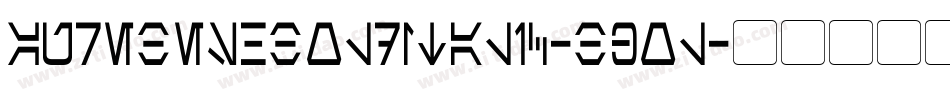 AurebeshBoldItalic-B3Ol字体转换