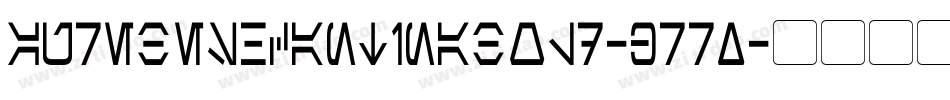 AurebeshCantinaBold-3rrX字体转换