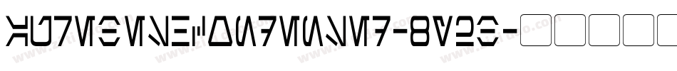 AurebeshCondensed-8y2B字体转换