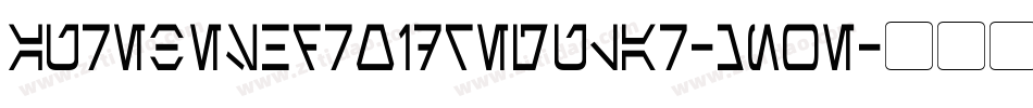 AurebeshDroidRegular-Mnwe字体转换