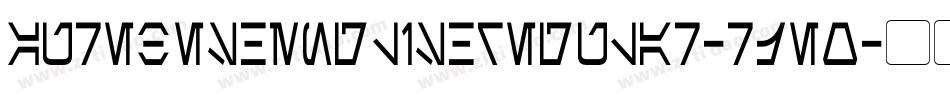 AurebeshEnglishRegular-rjeO字体转换