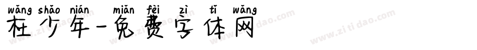 枉少年字体转换