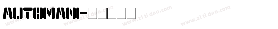 AUTOMANI字体转换