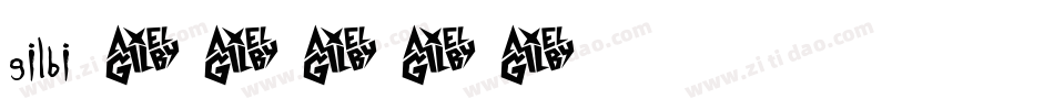 gilbi字体转换