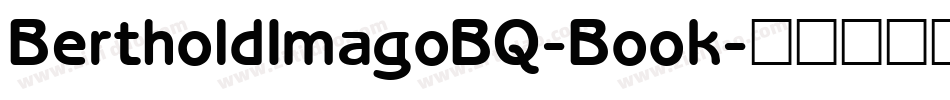 BertholdImagoBQ-Book字体转换