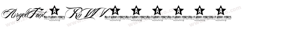 ArgelFont-RnWV字体转换