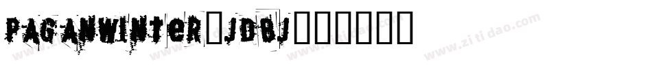 PaganWinter-jdBj字体转换