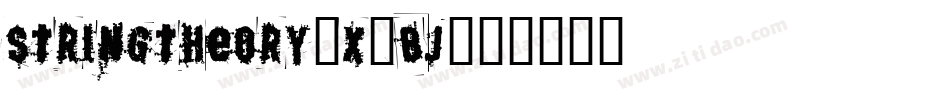 Stringtheory-x2Bj字体转换