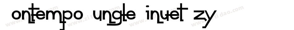 ContempoJungleMinuet-zyB0字体转换