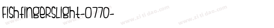 FishfingersLight-077o字体转换