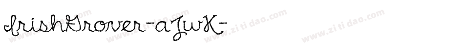 IrishGrover-aJwK字体转换