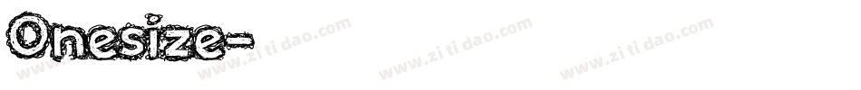 Onesize字体转换
