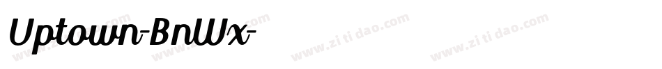 Uptown-BnWx字体转换