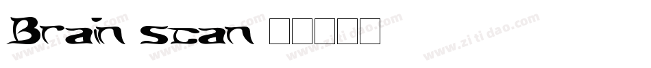 Brain-scan字体转换