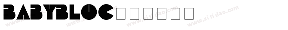 BABYBLOC字体转换