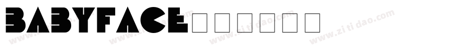 Babyface字体转换