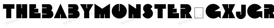 TheBabyMonster-gxjGR字体转换