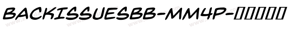 BackIssuesBb-Mm4p字体转换