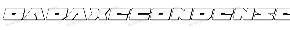 BadAxeCondensedItalic-Rpq9v字体转换