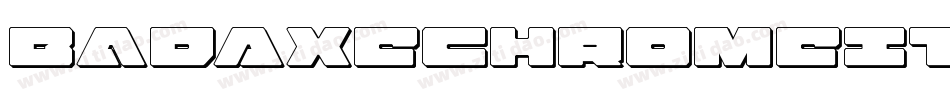 BadAxeChromeItalic-nRrAR字体转换