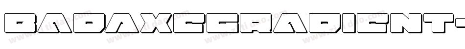 BadAxeGradient-Yzyqy字体转换