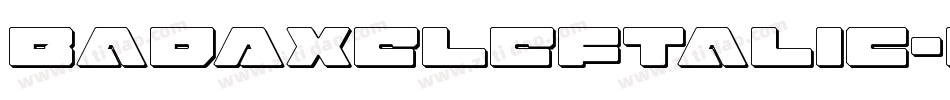BadAxeLeftalic-nRrA1字体转换