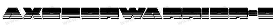 AxeForWarrior-EBMg字体转换