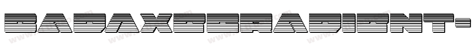 BadAxeGradient-Yzyqy字体转换