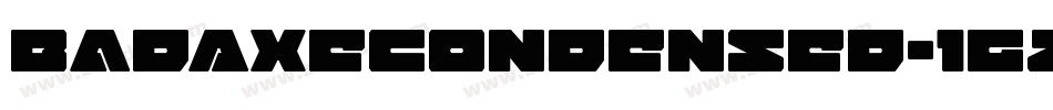BadAxeCondensed-1G2jj字体转换