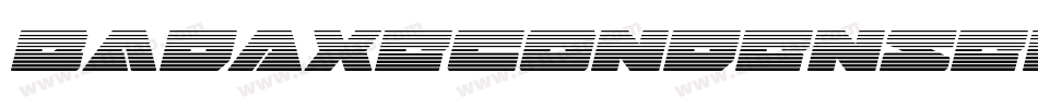 BadAxeCondensedItalic-Rpq9v字体转换