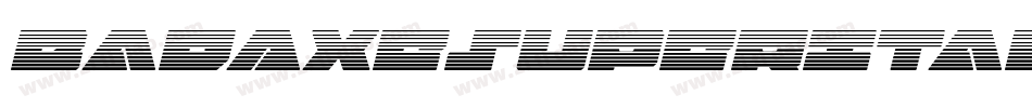 BadAxeSuperItalic-Rpq9o字体转换