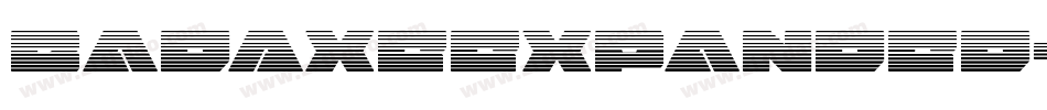 BadAxeExpanded-BWjLG字体转换