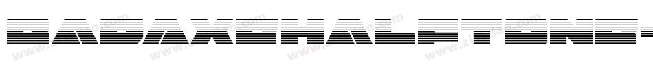 BadAxeHalftone-MVLAB字体转换