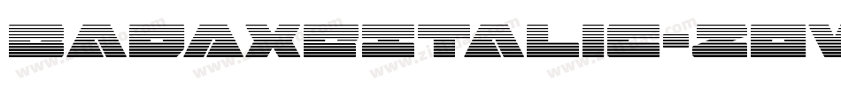 BadAxeItalic-2OWv3字体转换